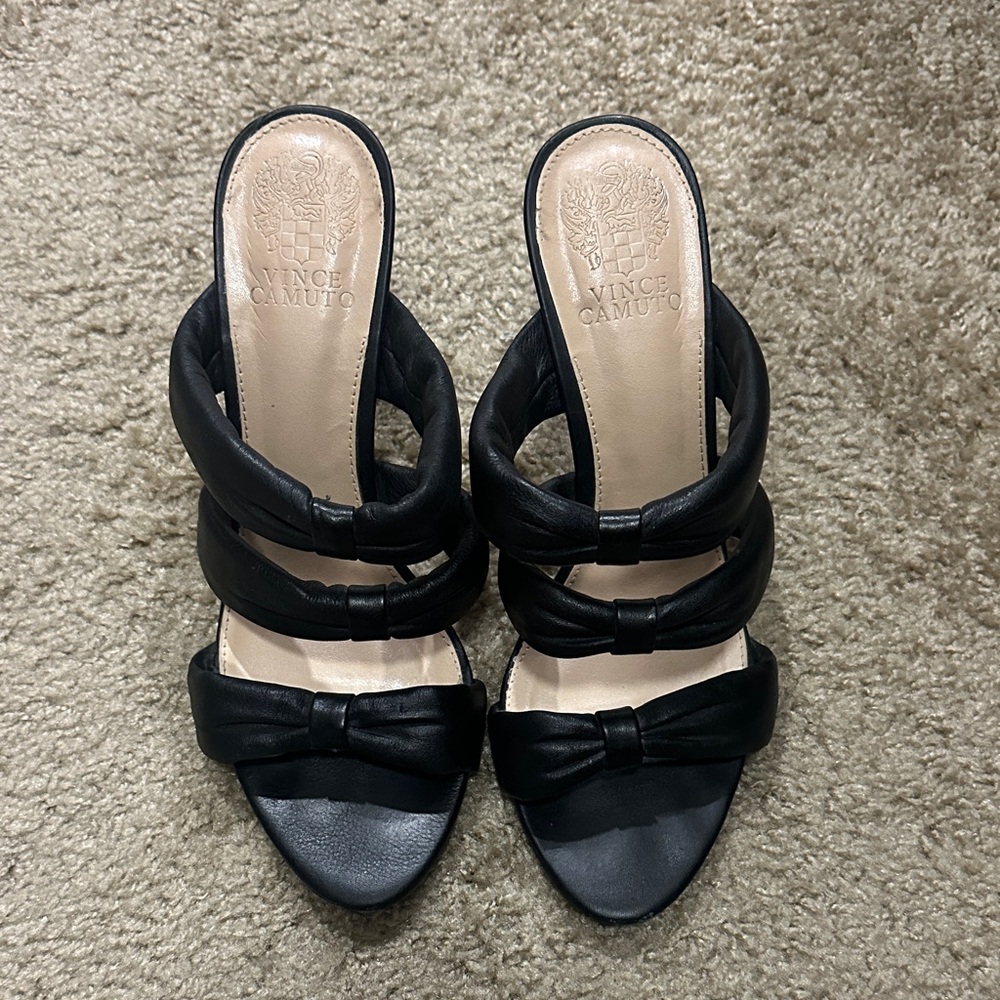 Vince Camuto Black Heels